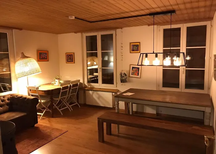 Simple Flat 72 M2 In The Centre Of Burgdorf With Private Parking